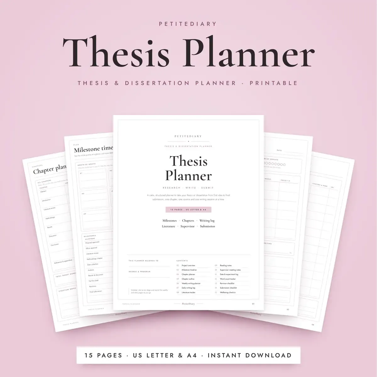 Thesis Planner