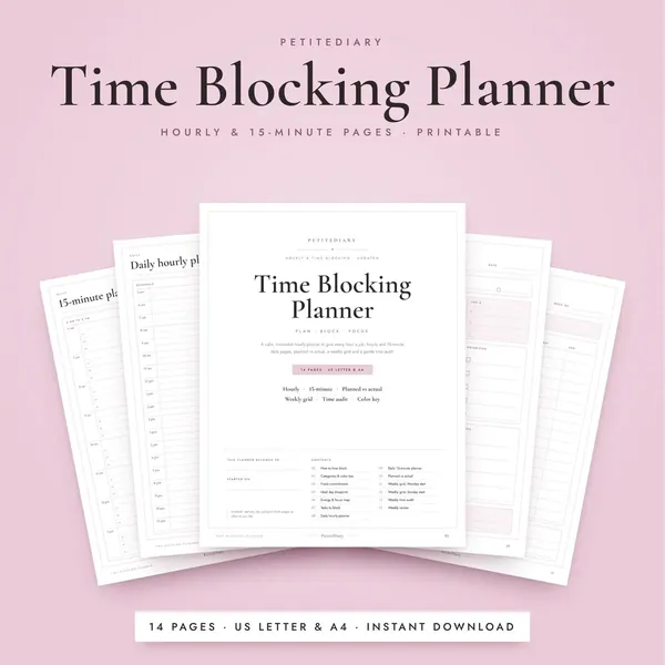 Time Blocking Planner