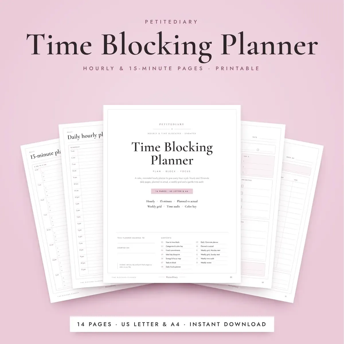 Time Blocking Planner