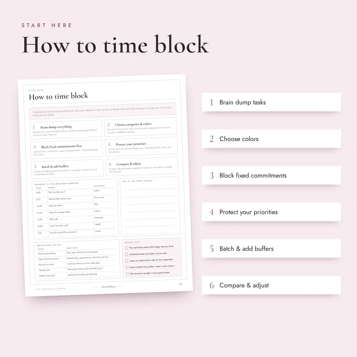 Time Blocking Planner, image 3