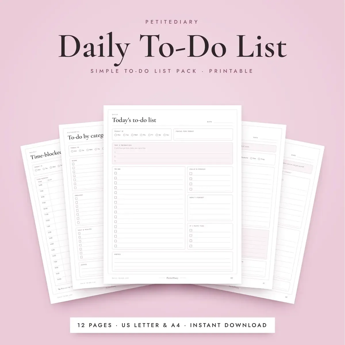 To Do List Bundle