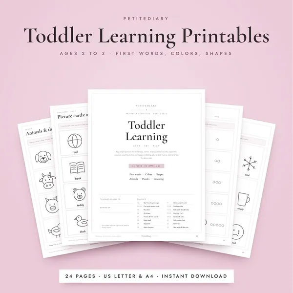 Toddler Learning Ages 2-3