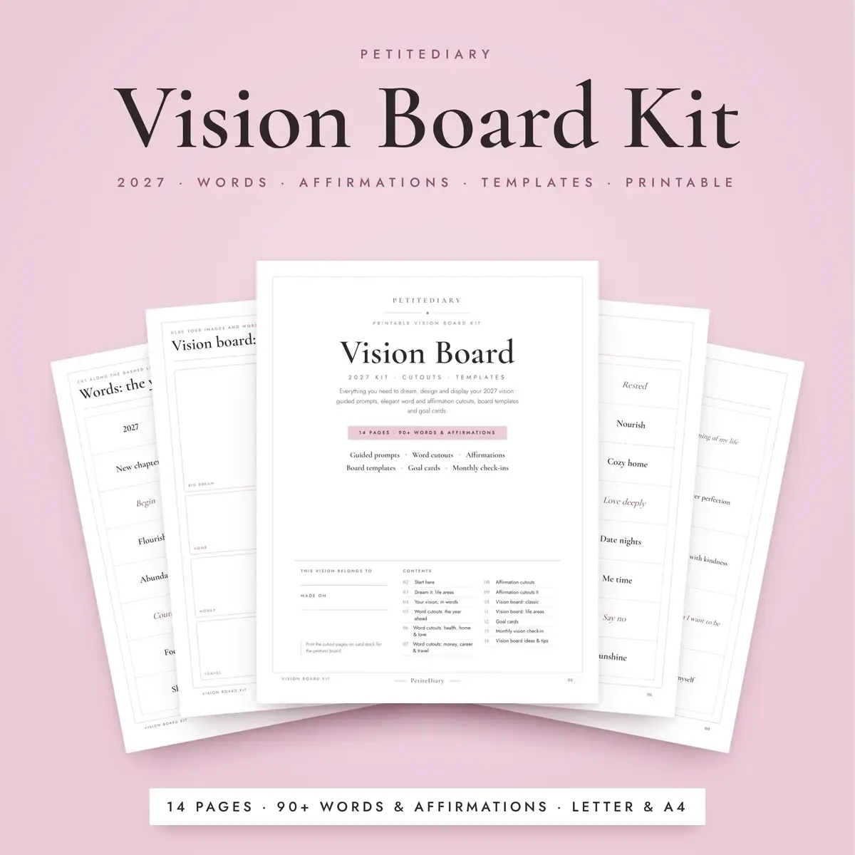 Vision Board Kit 2027