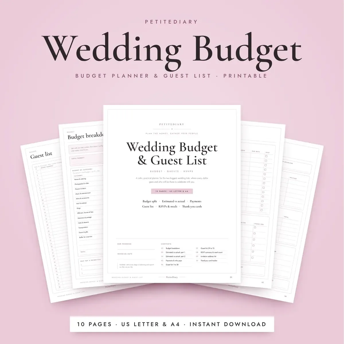Wedding Budget Planner
