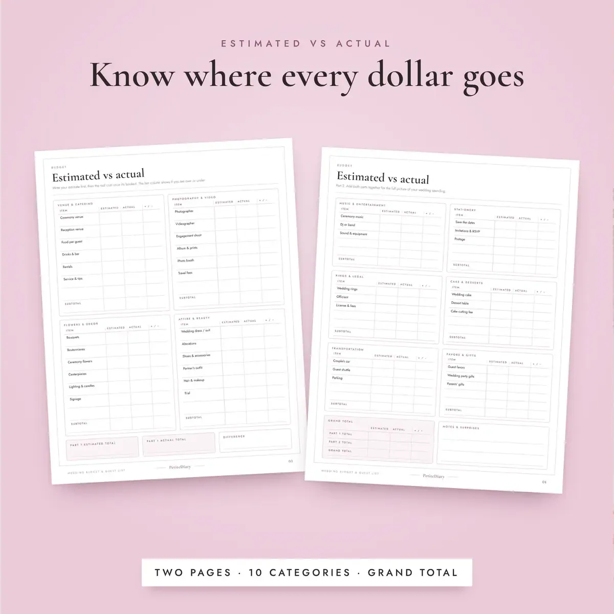 Wedding Budget Planner, image 4