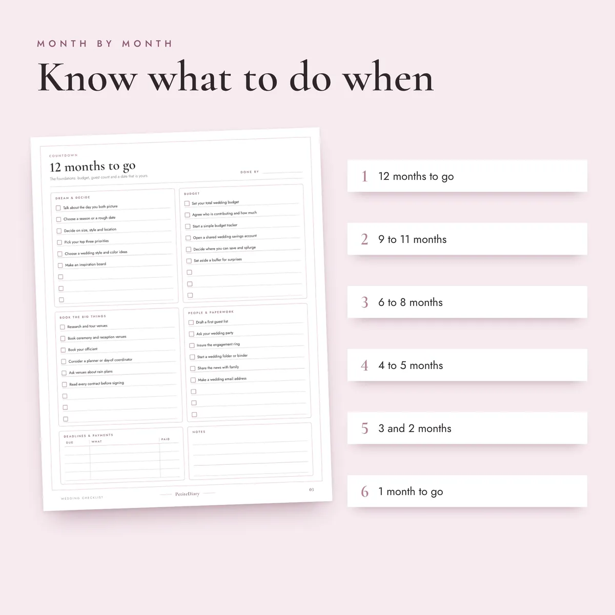 Wedding Checklist, image 3
