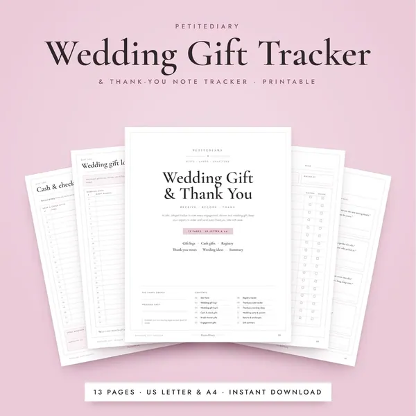 Wedding Gift Tracker