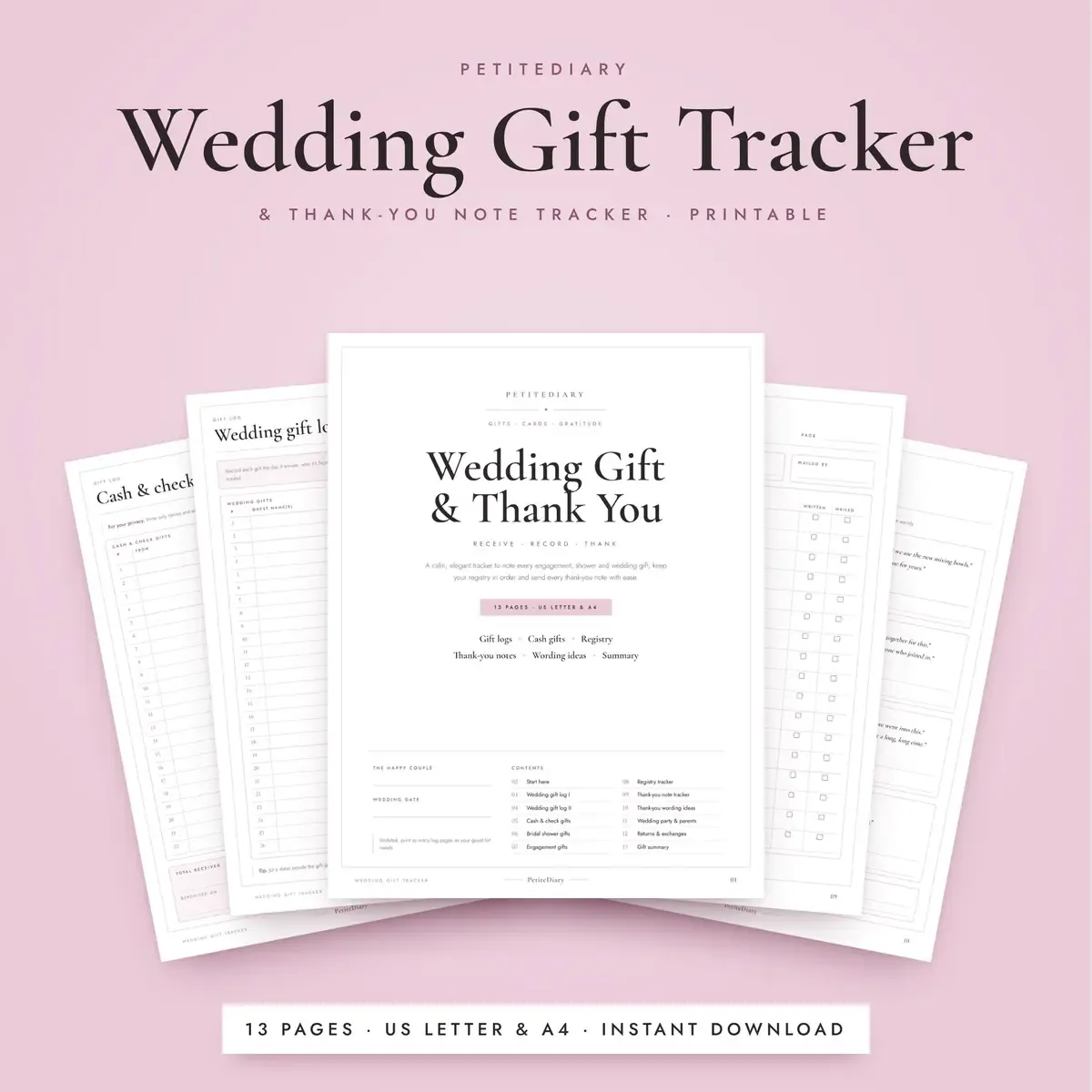 Wedding Gift Tracker