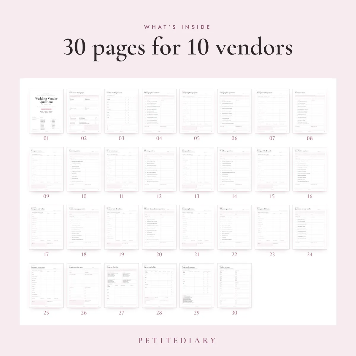 Wedding Planning Template, image 2