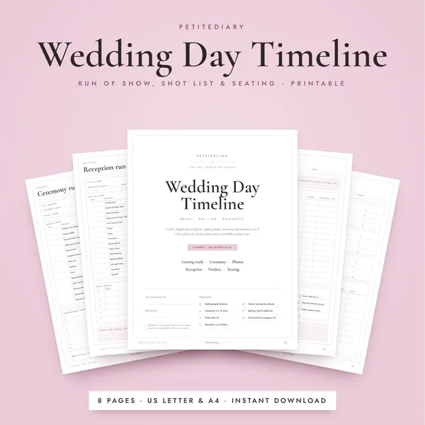 Wedding Timeline