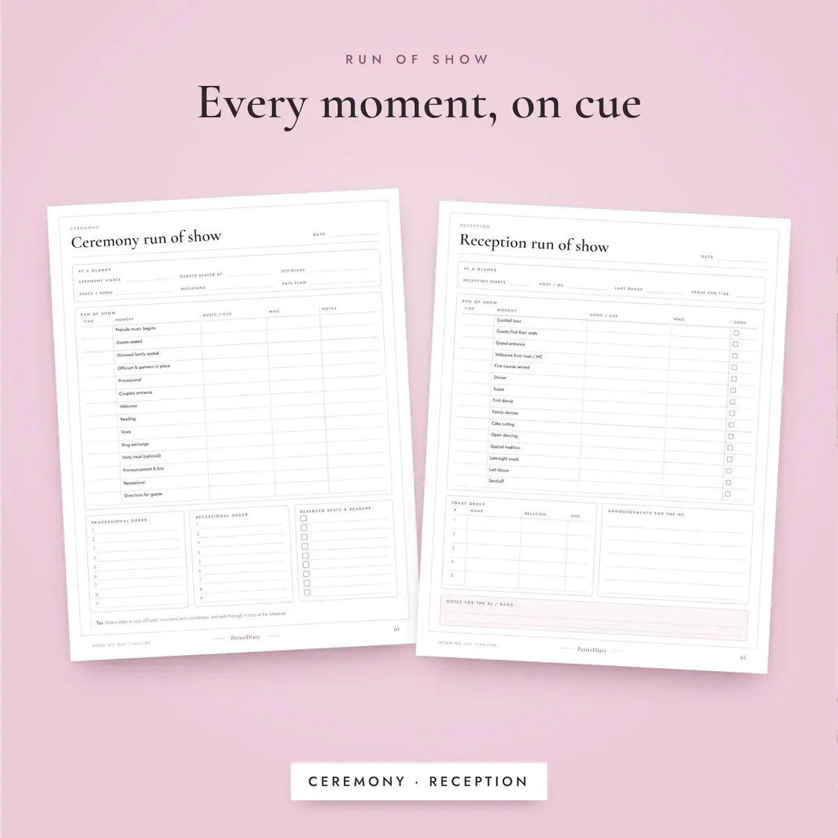 Wedding Timeline, image 4