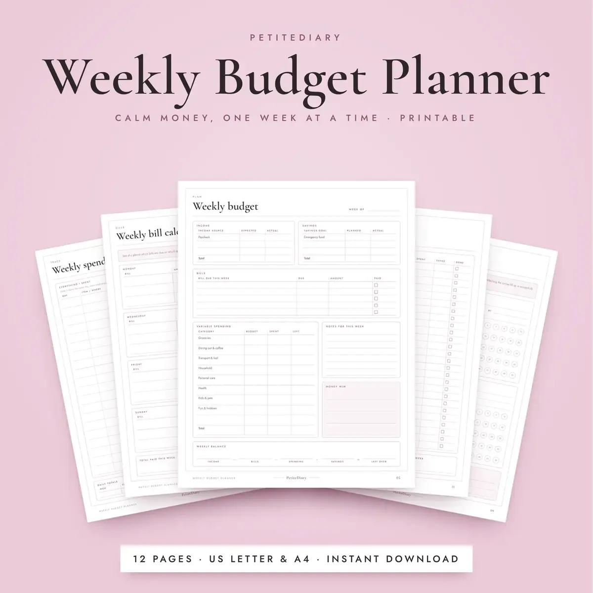 Weekly Budget Planner