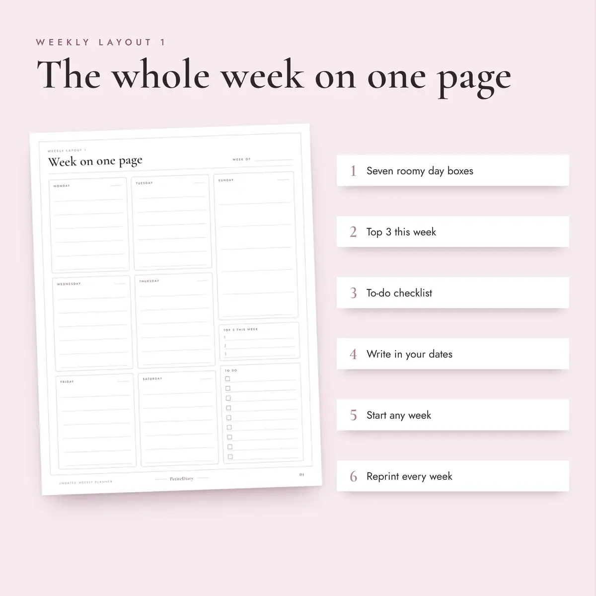 Weekly Planner, image 3