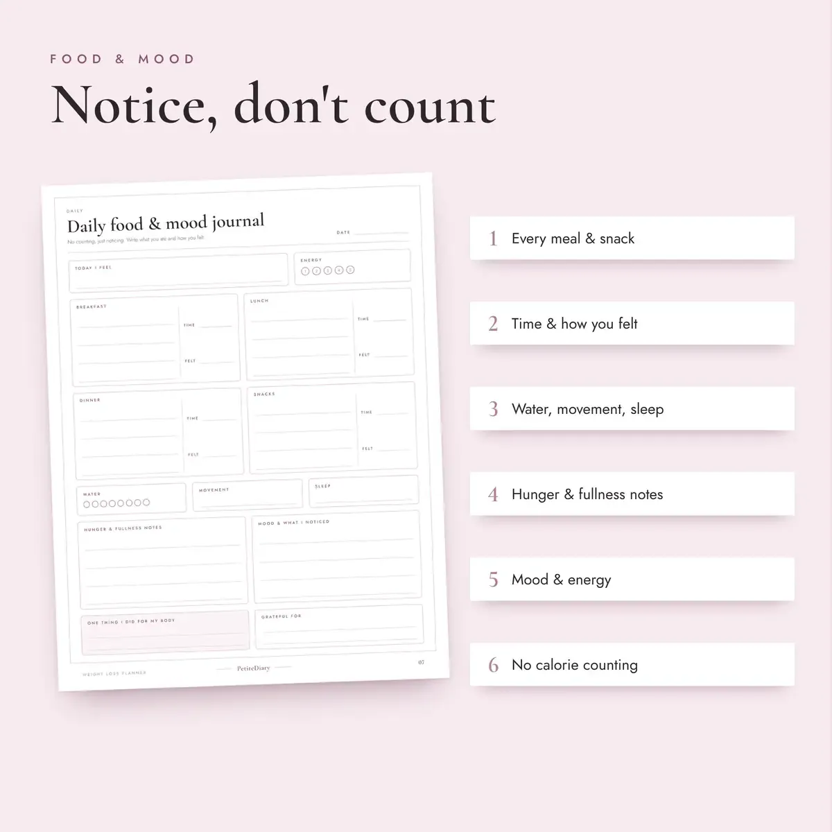 Weight Loss Planner, image 3