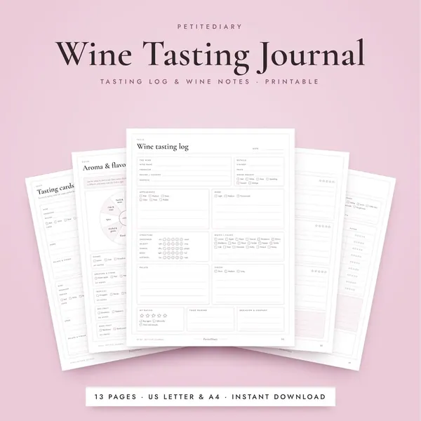 Wine Tasting Journal