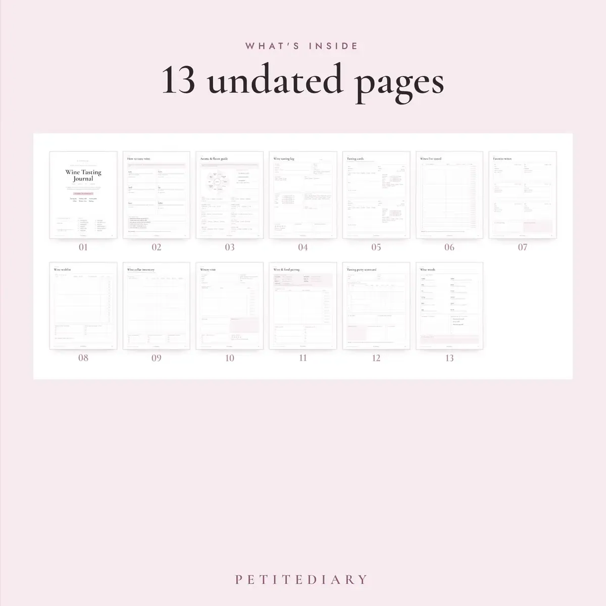Wine Tasting Journal, image 2