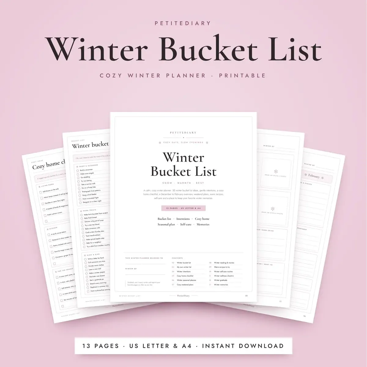 Winter Bucket List