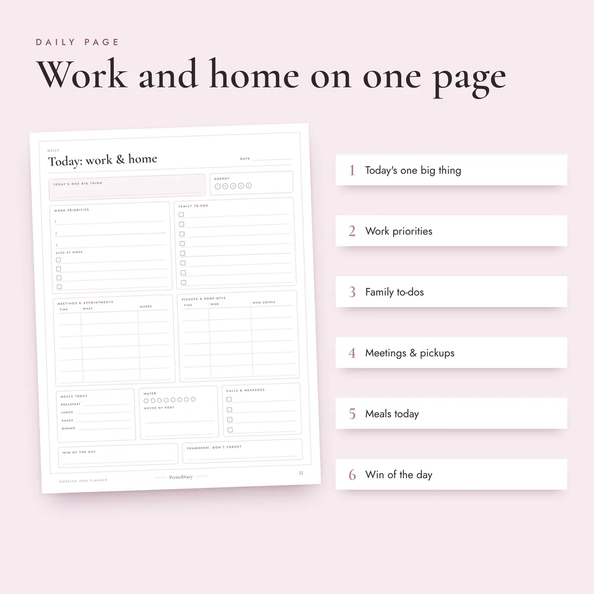 Working Mom Planner, image 3