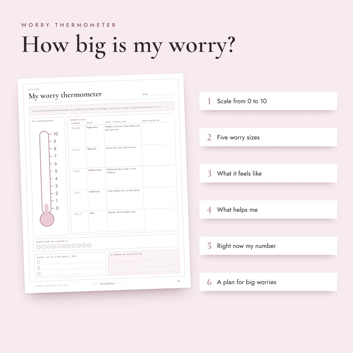 Worry Workbook for Kids, image 3